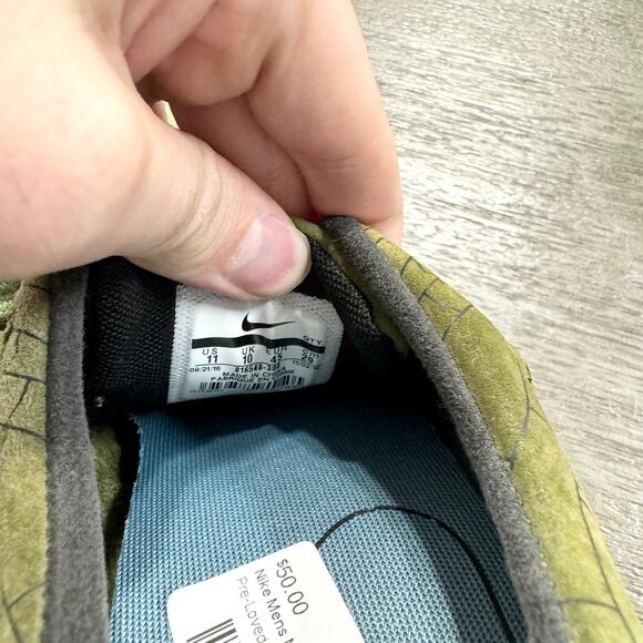 Nike Men Mayfly Woven Premium Legion Green Running Sneakers Size 11 - Picture 6 of 6